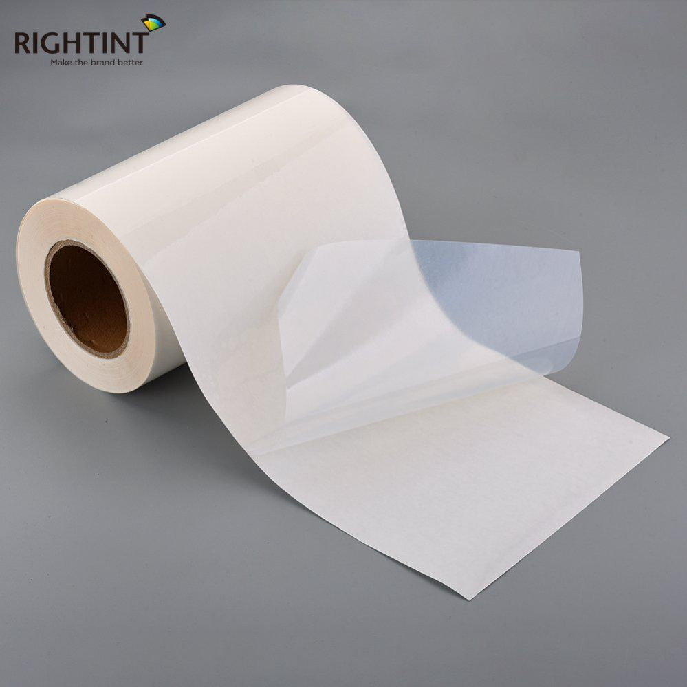 Wholesale PET Rightint OEM Destructible Label Clear Vinyl Glossy Sticker Paper