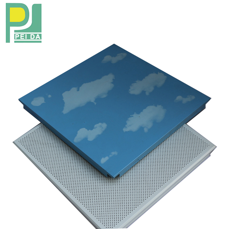 Acoustic Suspended 60X60 Aluminum Ceiling Tiles