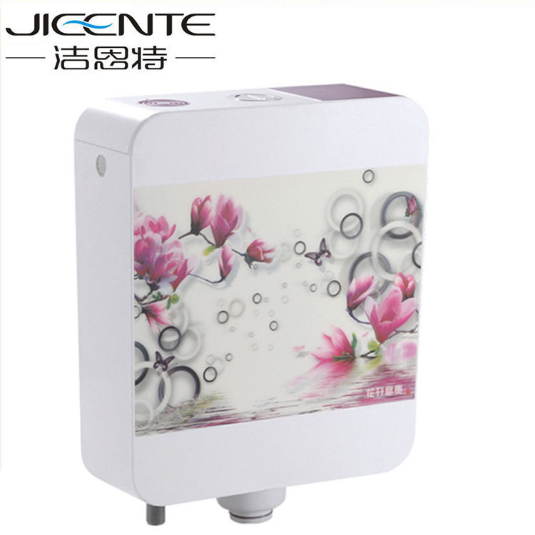 Bathroom Accessory Custom Printing Square Plastic Water Tank