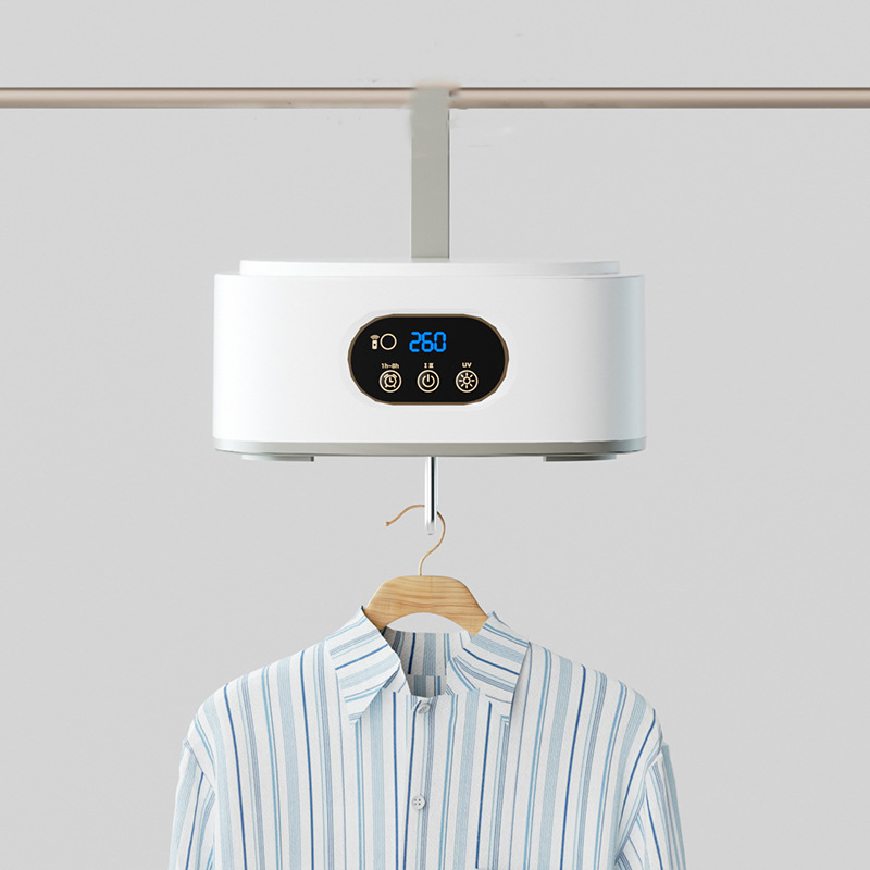 Ds-1081 Portable Clothes Dryer Mini Laundry Dryers with Remote Control, Small Compact Foldable Electric Drying Machine with Dry Bag for Travel RV Home