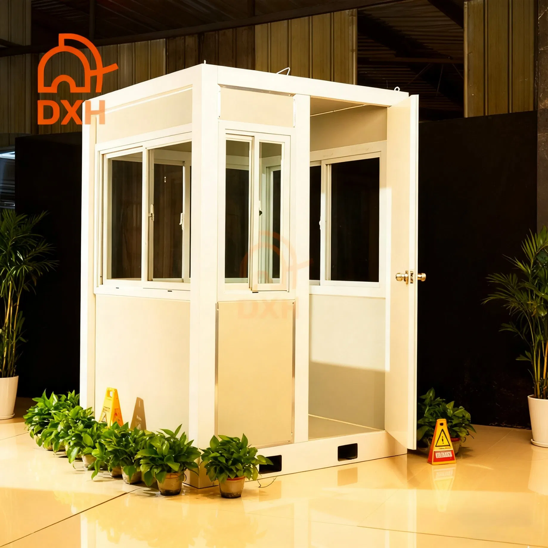 Dxh Community Police Box Temporary Government Service Epidemic Flood Prevention Checkpoint Booth Guard Container House Home