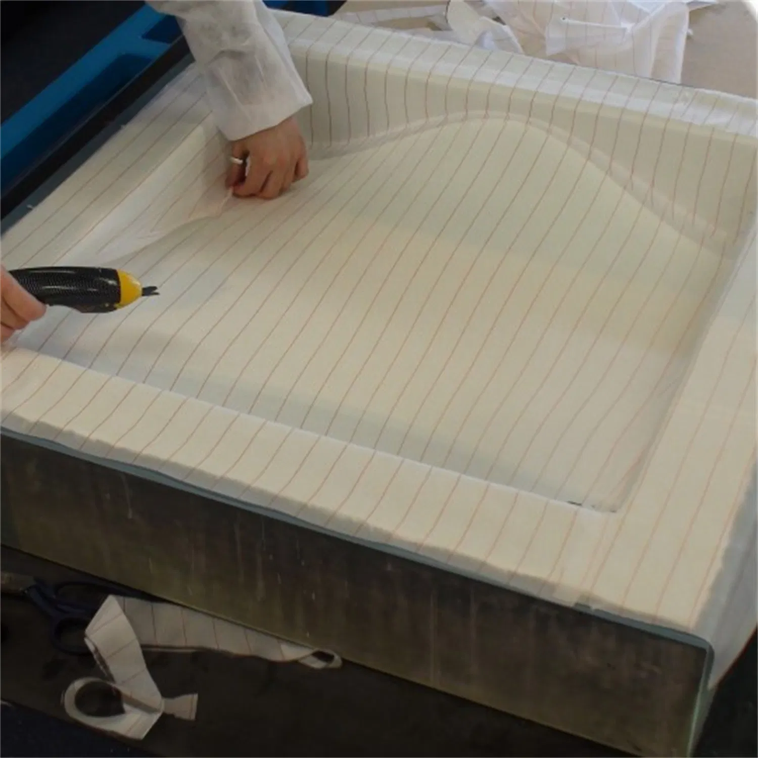White Color Peel Ply 85G/M2 for Pipe Repairing