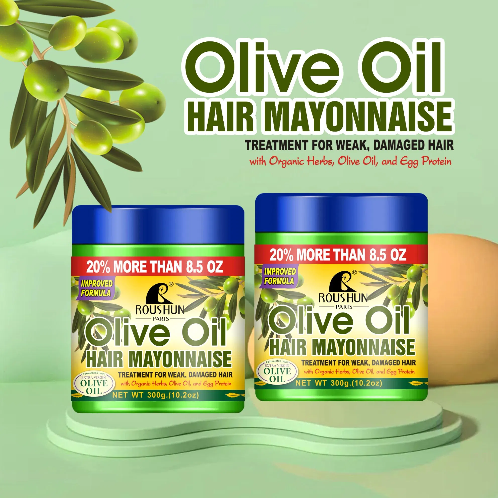 Roushun Olive Oil Hair Mayonnaise Treatment