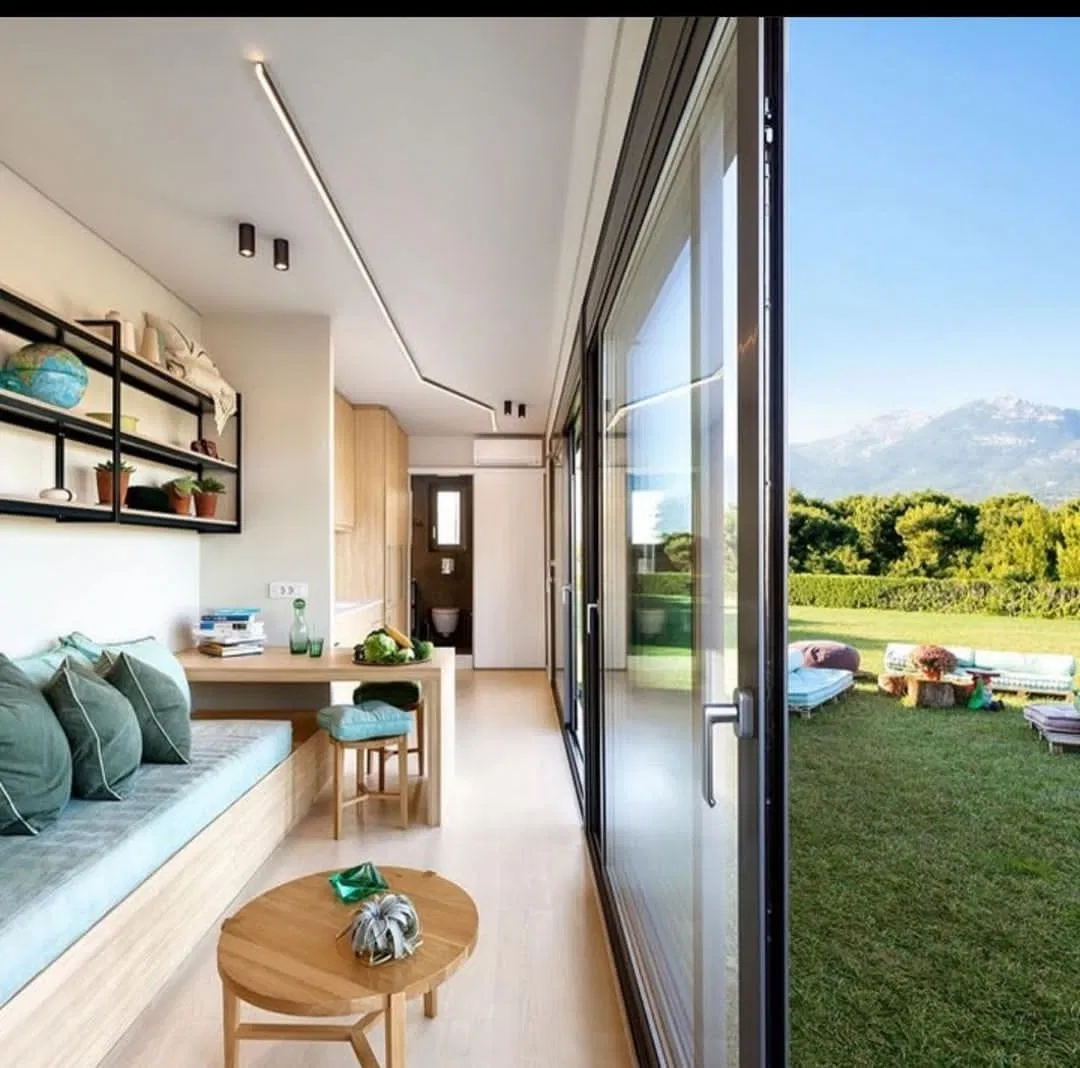 Glass House Custom-Made Glass Prefab Styles House Modern Room Design