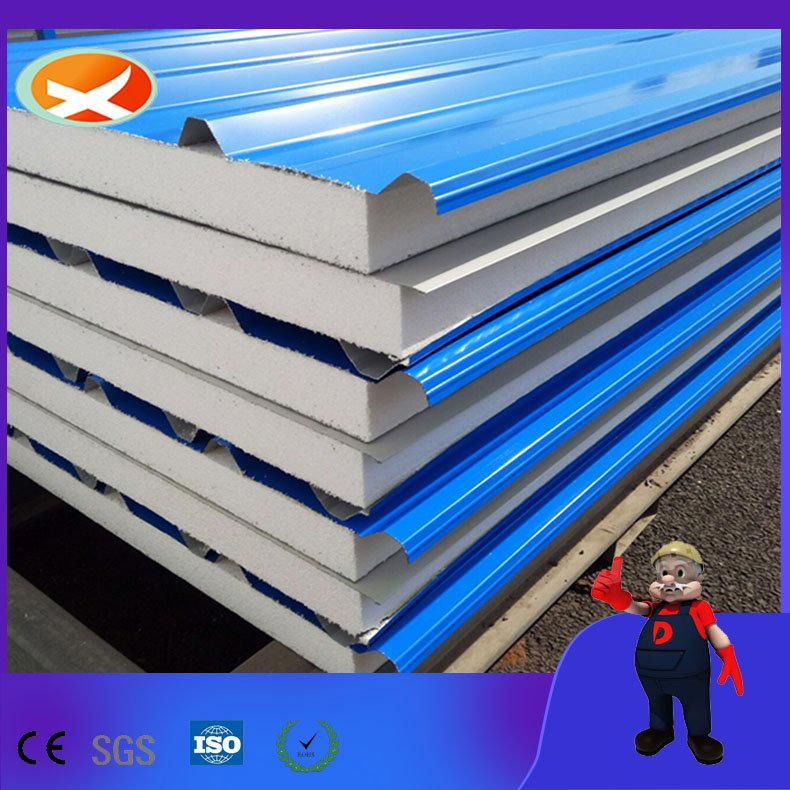Container House Temperature Insulation Decoration Building Material EPS Sandwich Wall Panel