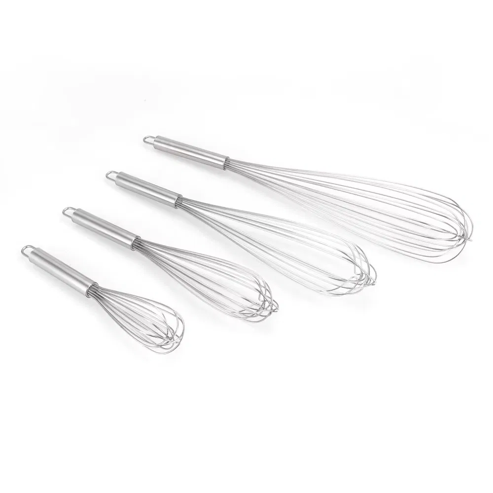 Венчик ручной 12 дюймов, 8 проволок, нержавеющая сталь