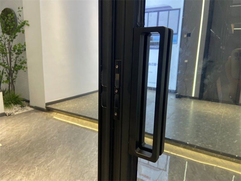 High International Standard Aluminum Triple Sliding Glass Metal Door