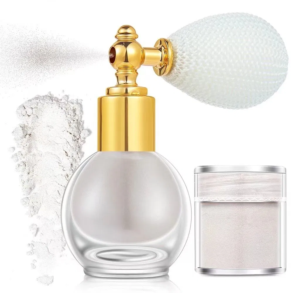 Hot Sale Custom Logo Vegan Wholesale Powder No Logo Bottle Glitter Makeup Mineral Highlighters Spray