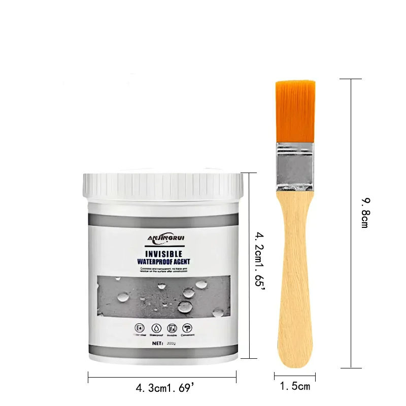 Hot Sale New Arrival High Quality Invisible Sealant Water-Based No Pungent Odor Thick Liquid Waterproof Coating Exterior Wall