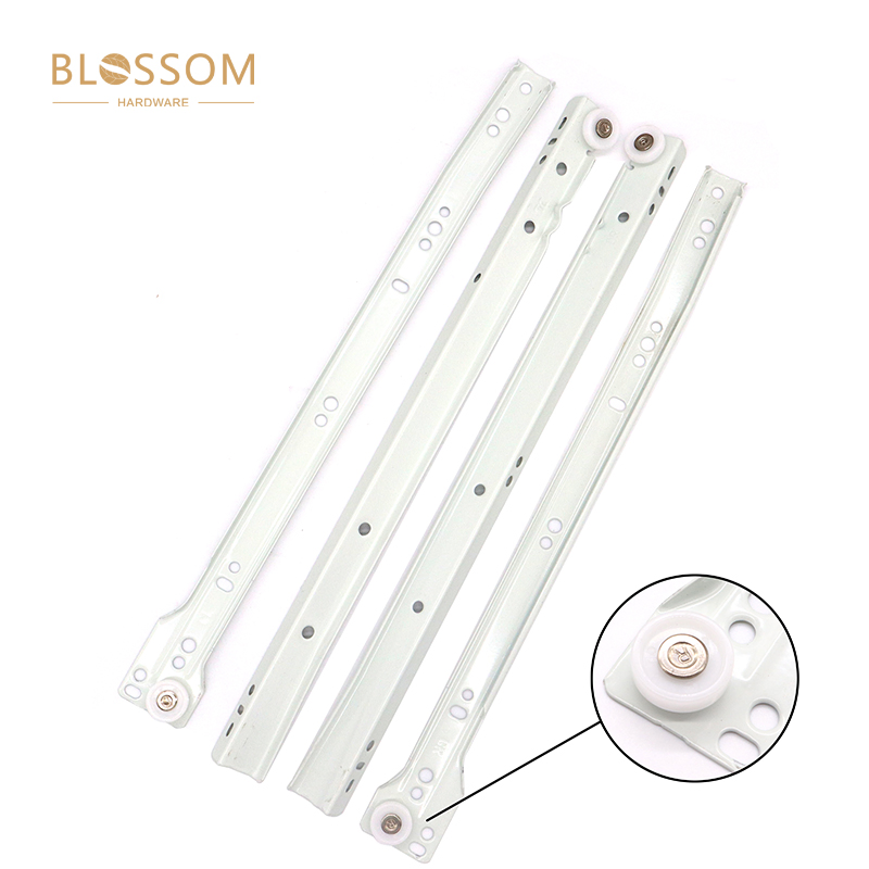 Furniture Hardware Powder Coated Painted Drawer Slide