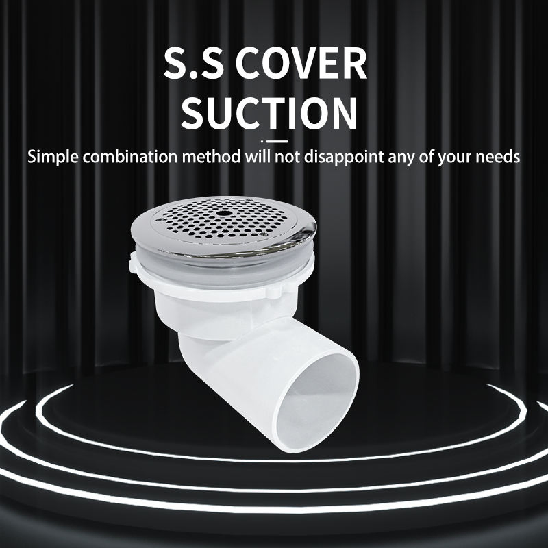 Whirlpool Accessories 90mm ABS Chromed Cover SPA Suction