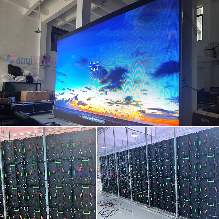 P3.91 500X500mm LED Screen Outdoor Waterproof LED Display Screen Rental Stage Screen