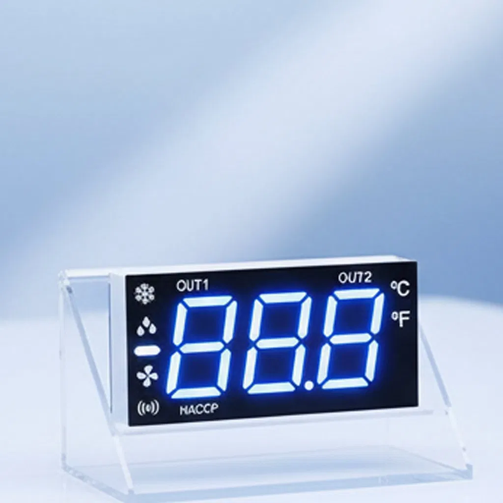 High Visibility 7 Segment LED Display for Refrigeration Units