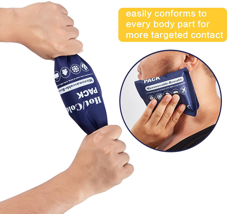 Therapy Care Colorful Cooling Gel Hot Cold Pack for Eye Pain Relief