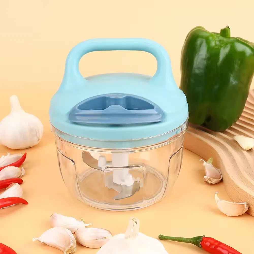 Household Manual Meat Grinder for Cooking Garlic Chopped Hand Held Garlic Stirrer