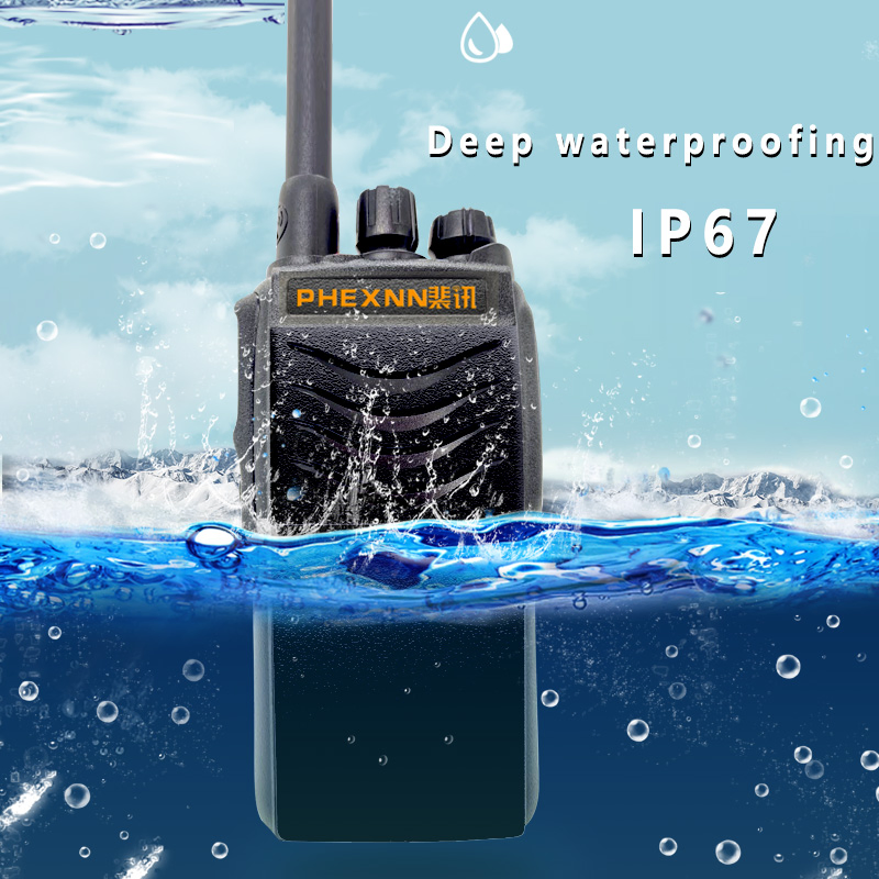 Портативная рация Phexun PH-DJ68, 10 км, IP67