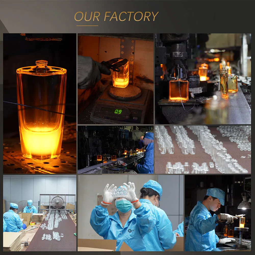 Trendy Elements Different Colour Delicate Gradient Perfume Fragrance Bottles