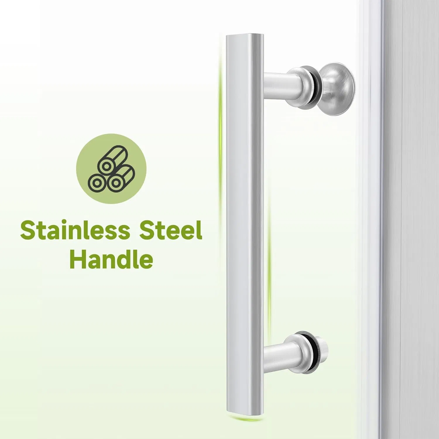 Cheap Tempered Glass Brushed Nickel Bathroom Shower Cabin Pivot Shower Enclosure