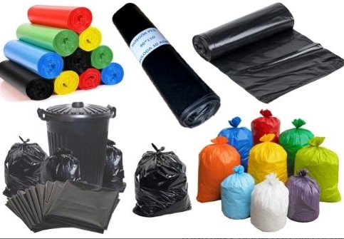 Factory Sales Directly LDPE Recycle High Quality Flat Top Trash Bags