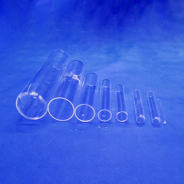 High-Quality Fire Polished Quartz Glass Cylinder and Tube