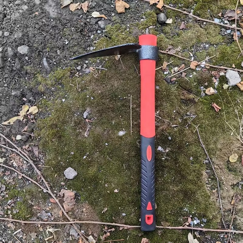 Forged Carbon Steel Tool Plastic Handle OEM/ODM Customizable Farming Pickaxe