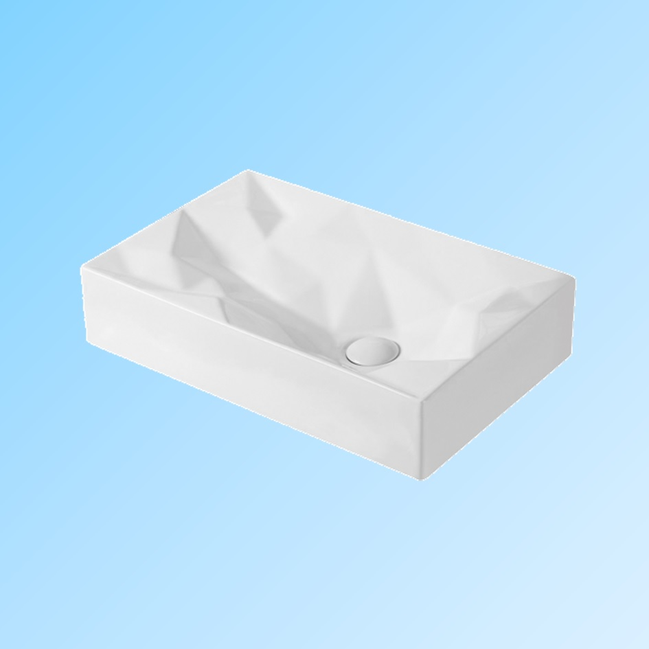 Современная раковина для ванной белая керамическая