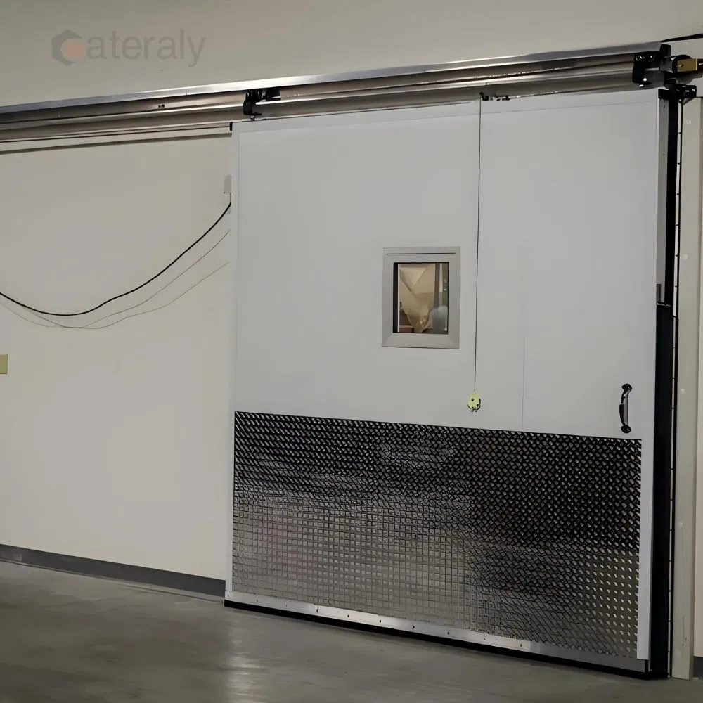 Energy-Saving Cold Storage Door with Various Thickness Options Available