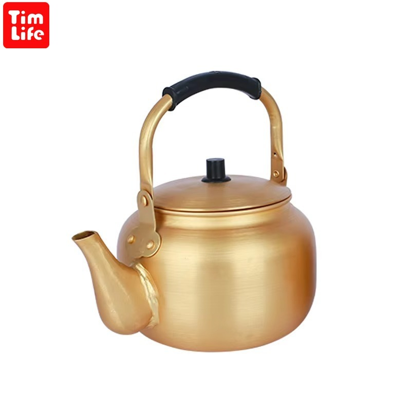 Алюминиевый чайник сварочный желтый