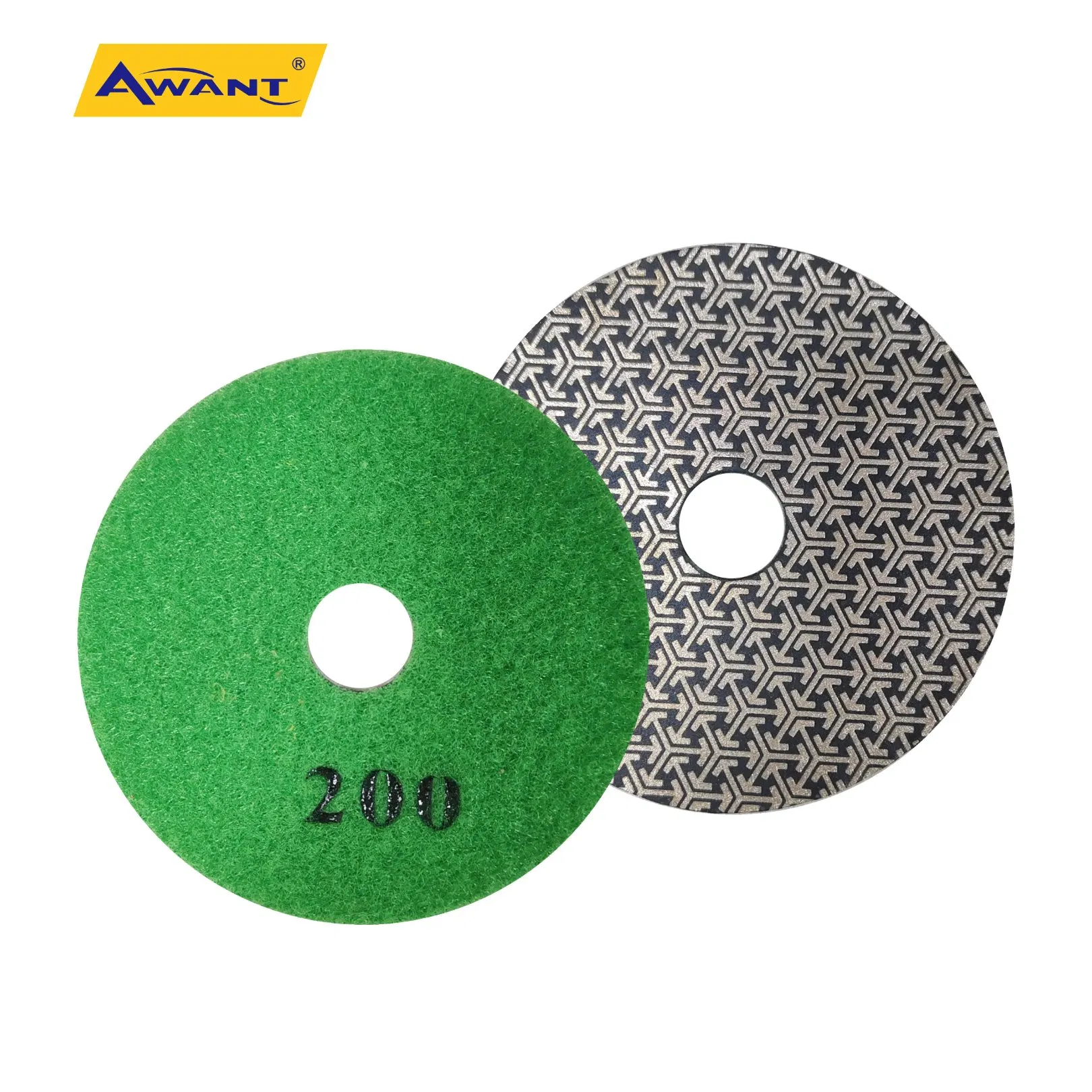 4 Inch 200 Grit Especial Granite Polishing Pad for Granite Concrete