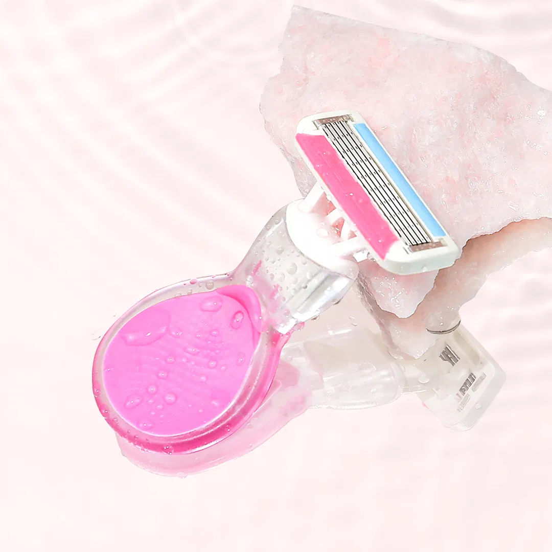 Premium Women's Body Razor with Customizable Replaceable Blades
