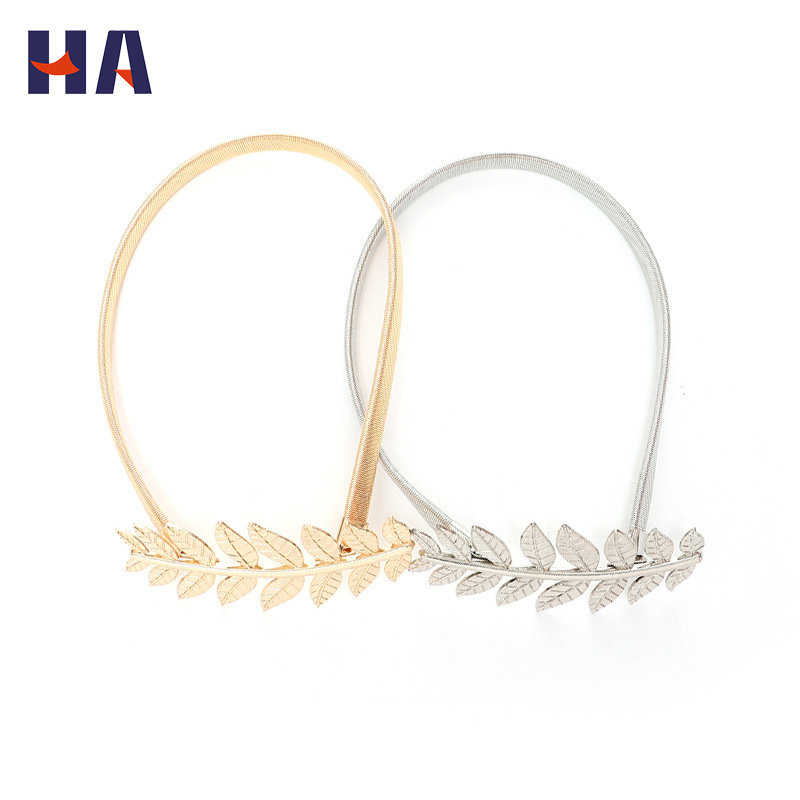 New Design Luxury Leaf Shape Iron Alloy Silver Gold Metal Curtain Clip Tiebacks Tie Back Decorative Curtain Accessories