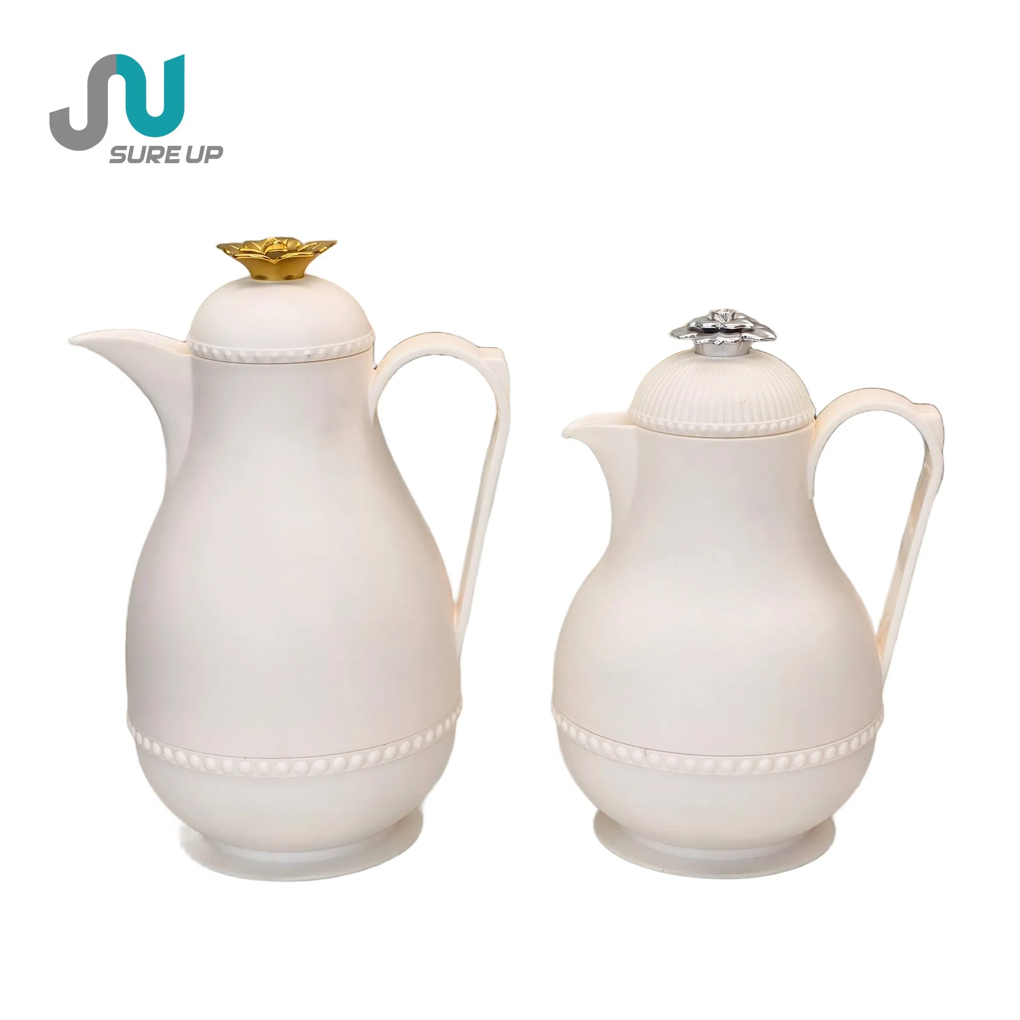 Кувшин с розовой стеклянной вставкой 600 мл