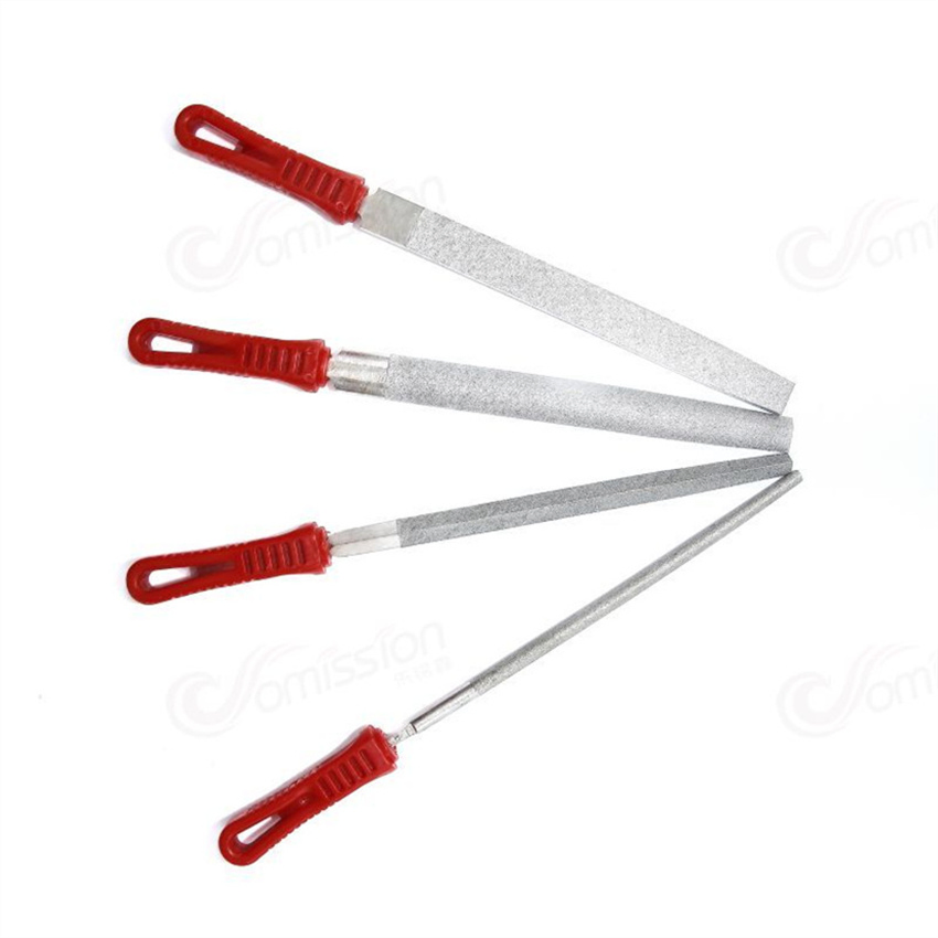 High-Performance Diamond Files Set with Fine Grits