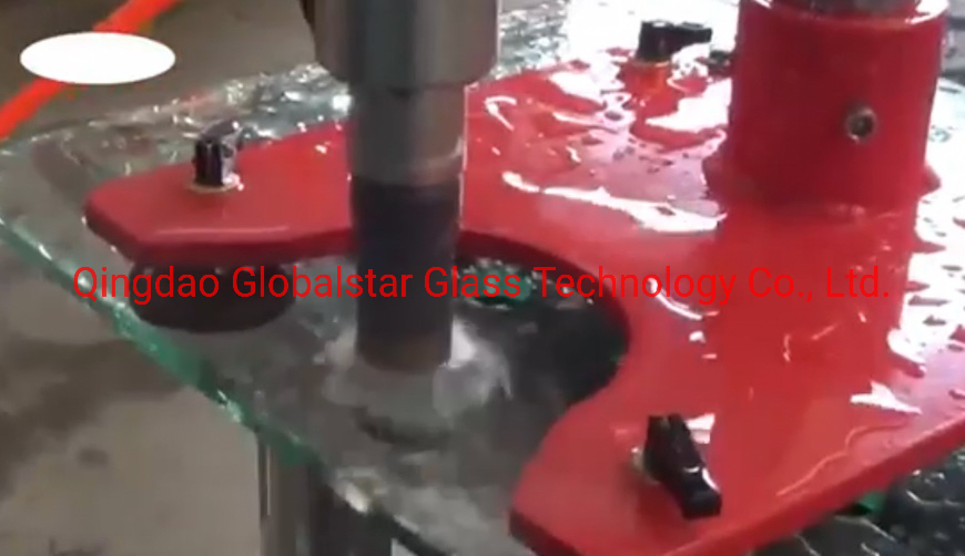 Manual Type Glass Drill Machine
