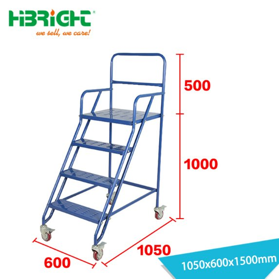 Clambing Ladder Truck Hand Trolley with Wheels