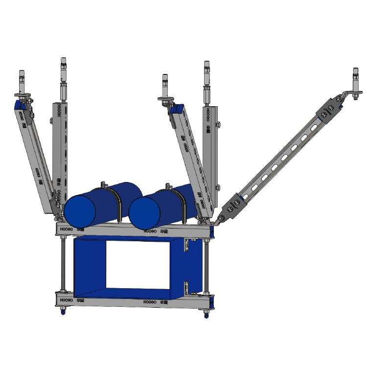Seismic Support System for Integrated Multi-Layer Pipelines Galvanized Seismic Strut Channel Bracket