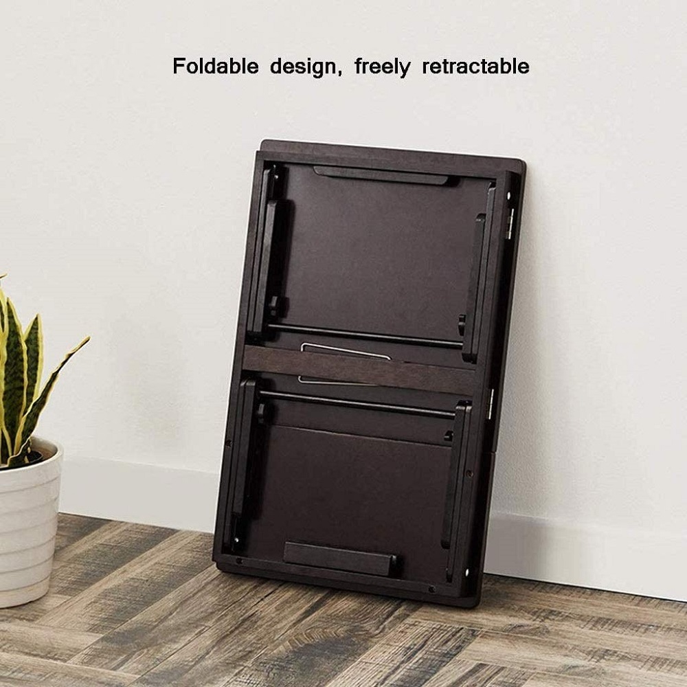 Стол-подставка деревянный складной для ноутбука на кровать