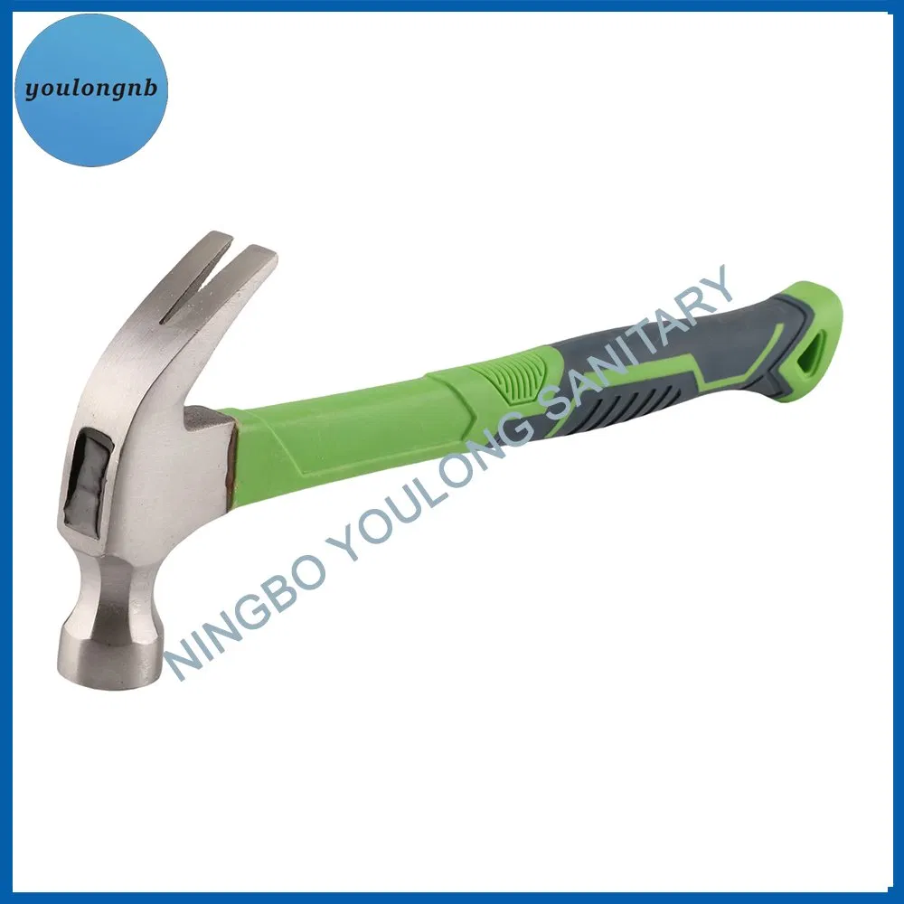 Carbon Steel Round Peat Hammer with Wooden Handle Nail Hammer