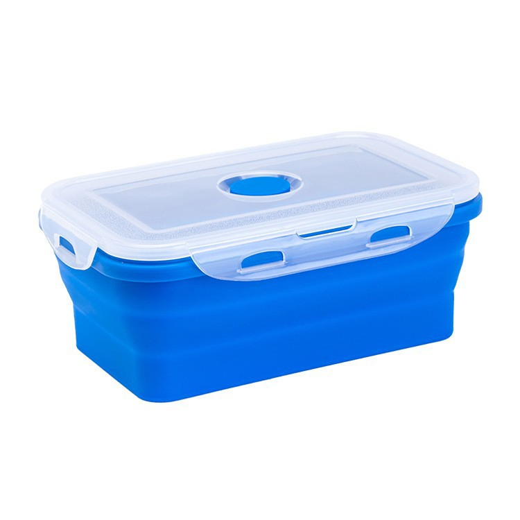 Versatile Collapsible Lunch Box for Effortless Meal Prep