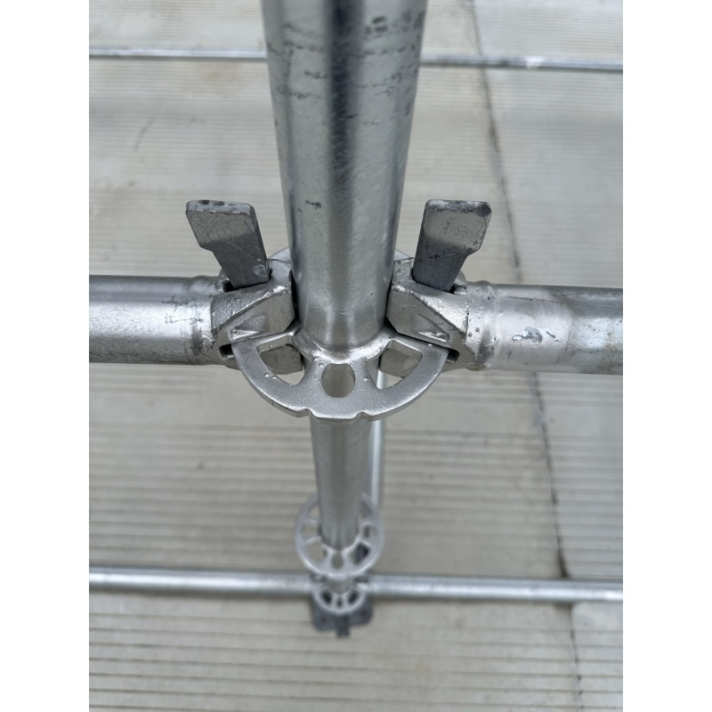 Layher Scaffolding Material Ringlock Vertical Standard with Bolted Spigot