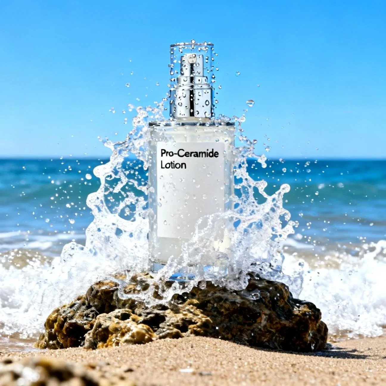 Whitening Ceramide Np and Panthenol Tone Perfecting Face Lotion for Brightness and Clarity Improvement