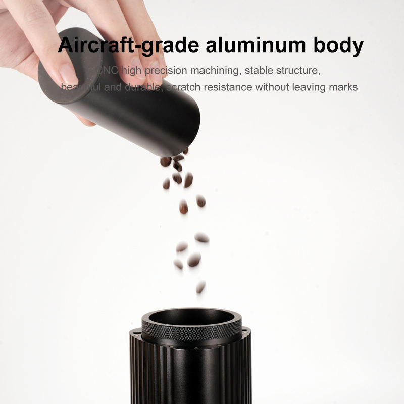 420 Stainless Steel Burr Core 120 Grade Adjustable Espresso Electric Coffee Bean Grinder Machine