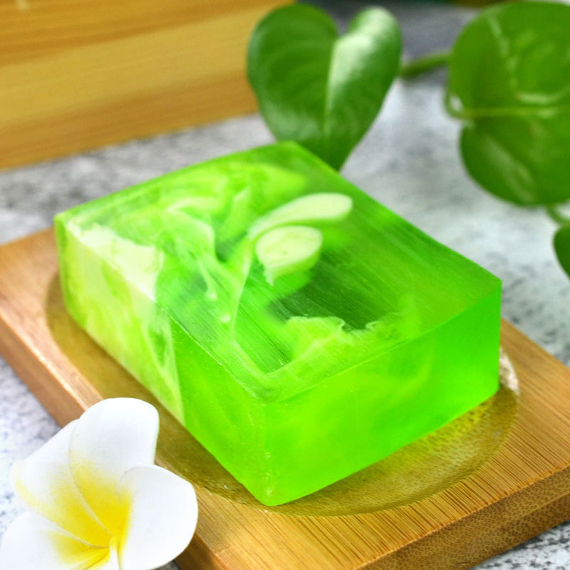 Beauty Cosmetics Skin Care 100% Natural Organic Handmade Green Tea Soap