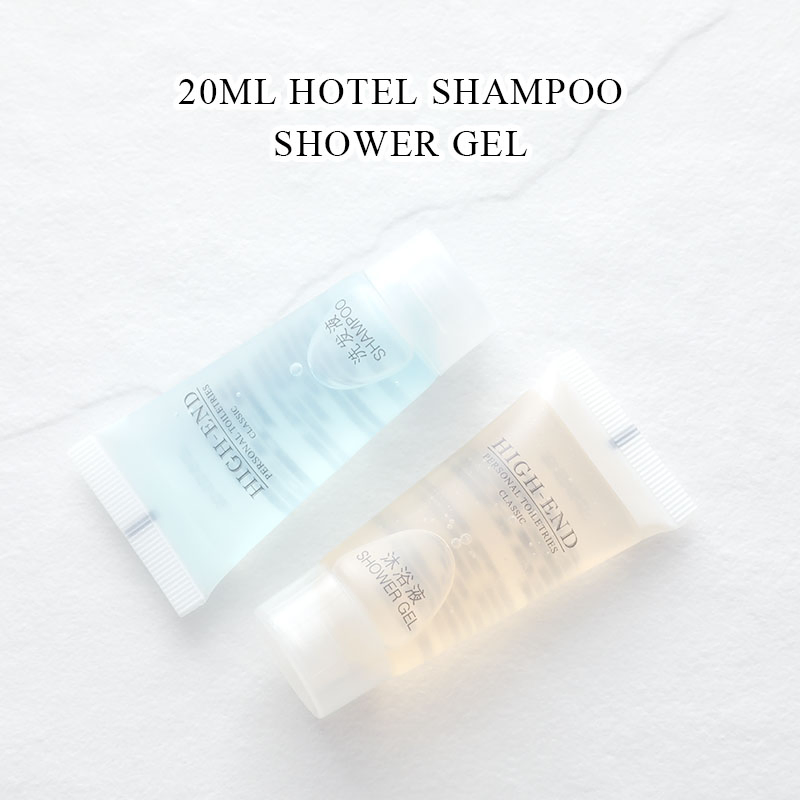 Hotel Amenity Soap Shower Gel and Conditioner Bathroom SPA Toiletries Set 20ml Mini Hotel Shampoo