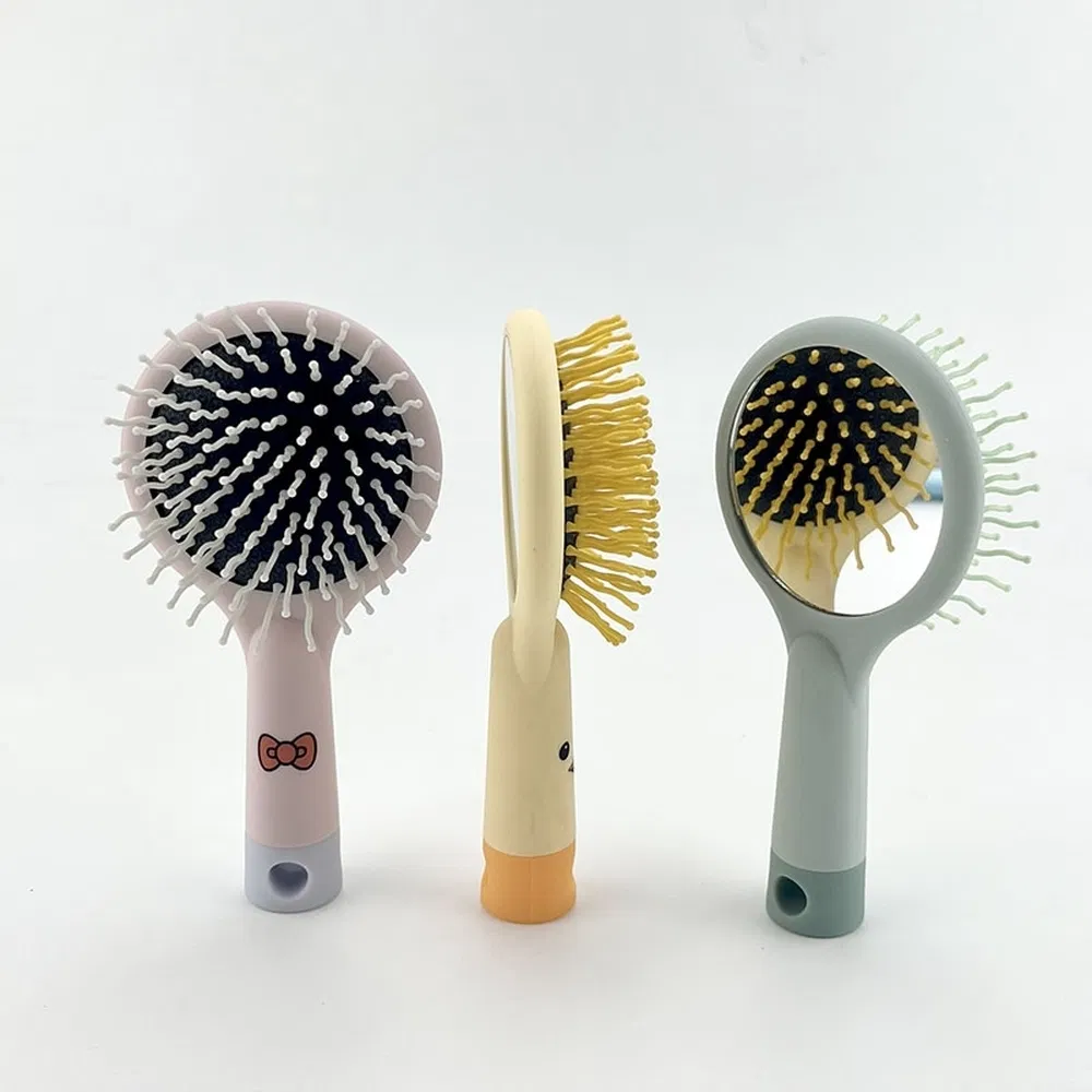 Расческа для путешествий и укладки, бережная для кожи головы