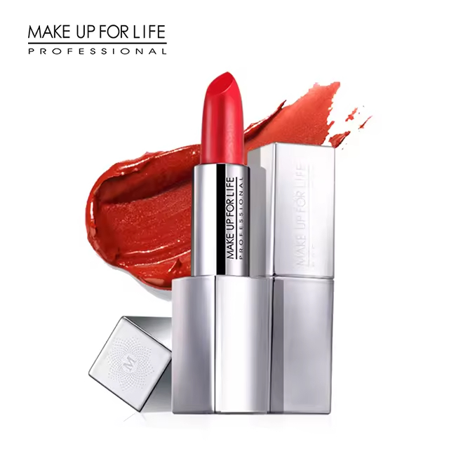 High Quality Private Label Customize Silver Tube Lipsticks Cosmetics Makeup Matte Lipstick for Reliable Supplier