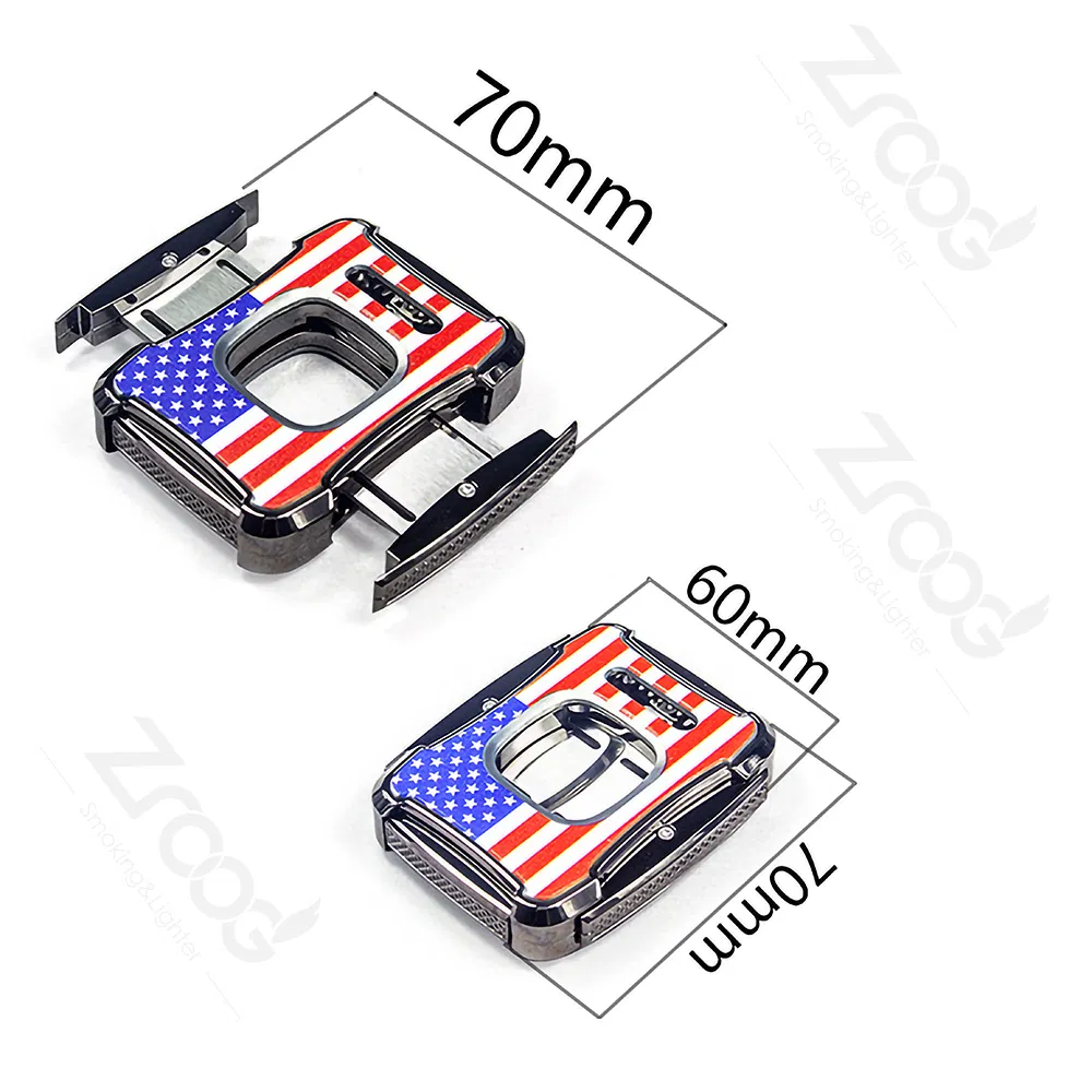 Cigar Cutter V-Cut Set Travel Smoking Accessories Kit for Men