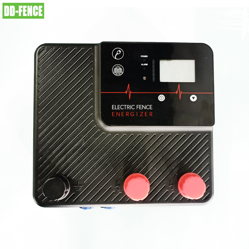 Fence Energizer Solar Powered Energizer Livestock Electric Fence for Farm