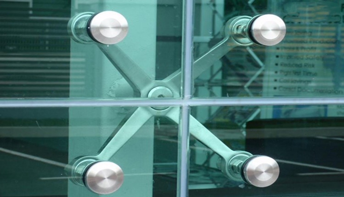 Stainless Steel 304 Spider Fittings for Glass Canopies