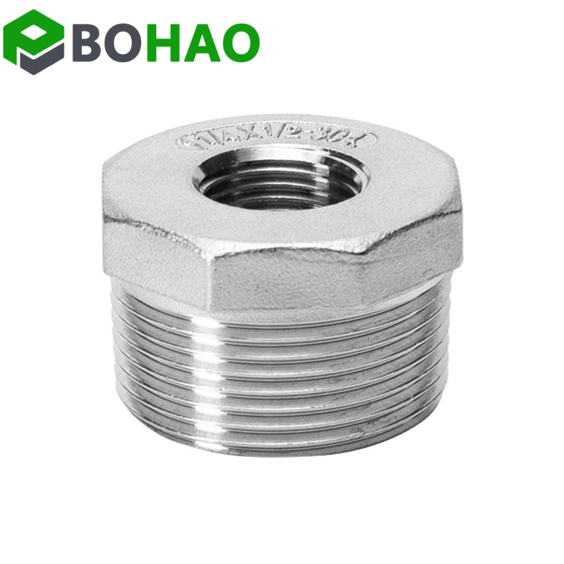 Factory Wholesale Stainless Steel Pipe Fittings Ss 304 5'' Bushing